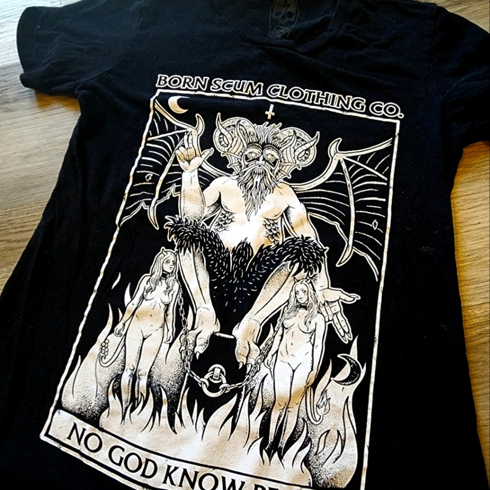 Women's Born Scum T shirt